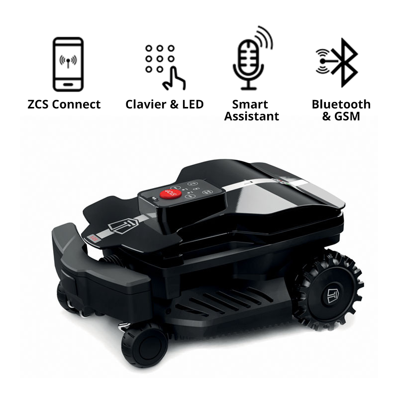 Ambrogio/TechLine Robot tondeuse - 1 800 m2 - Série NEXT TECH - Modèle LX2.5 - Avec câble périmétrique