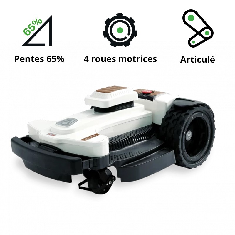 Ambrogio/TechLine Robot tondeuse - 6000m² - Série NEXT LINE - Modèle 4.36 ELITE - Avec câble périmétrique